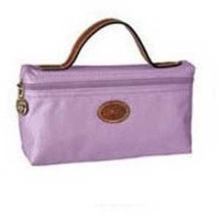 Boutique Longchamps soldes sorties Sac Trousse De Toilette Lilas